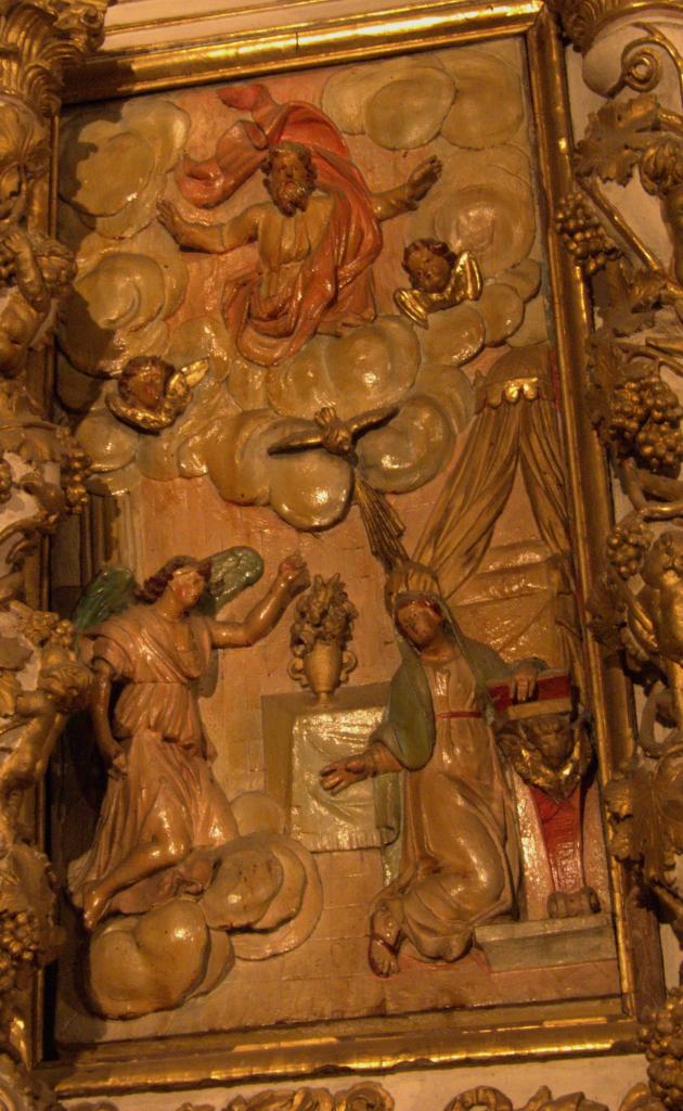 Retable de la chapelle du Rosaire - L'Annonciation