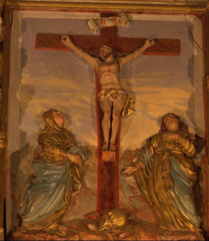 Retable de la chapelle du Rosaire - La Crucifiction