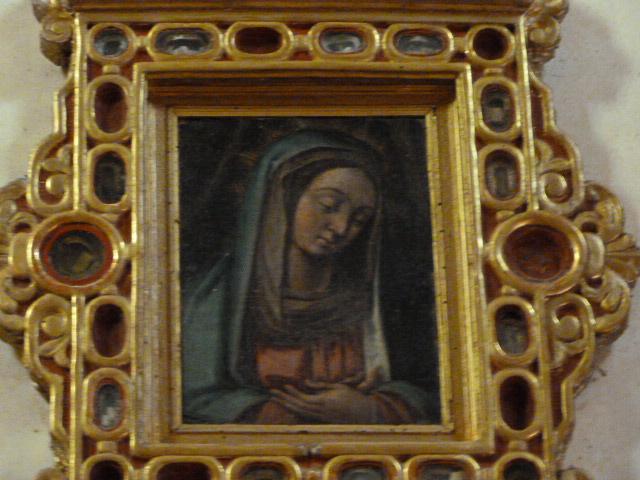 Vierge Maria de Domanova - Détail