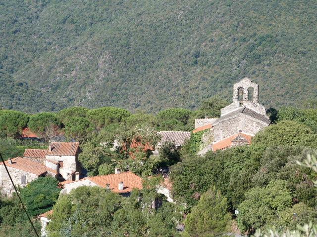 Le village vu en descendant du Col de Ste Marguerite