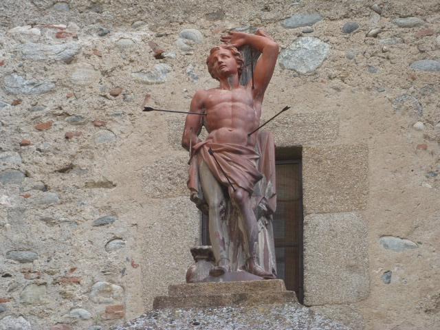 Statue de Saint-Sébastien - Place del Ram